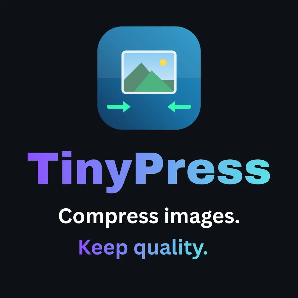 TinyPress - Compress images, keep quality